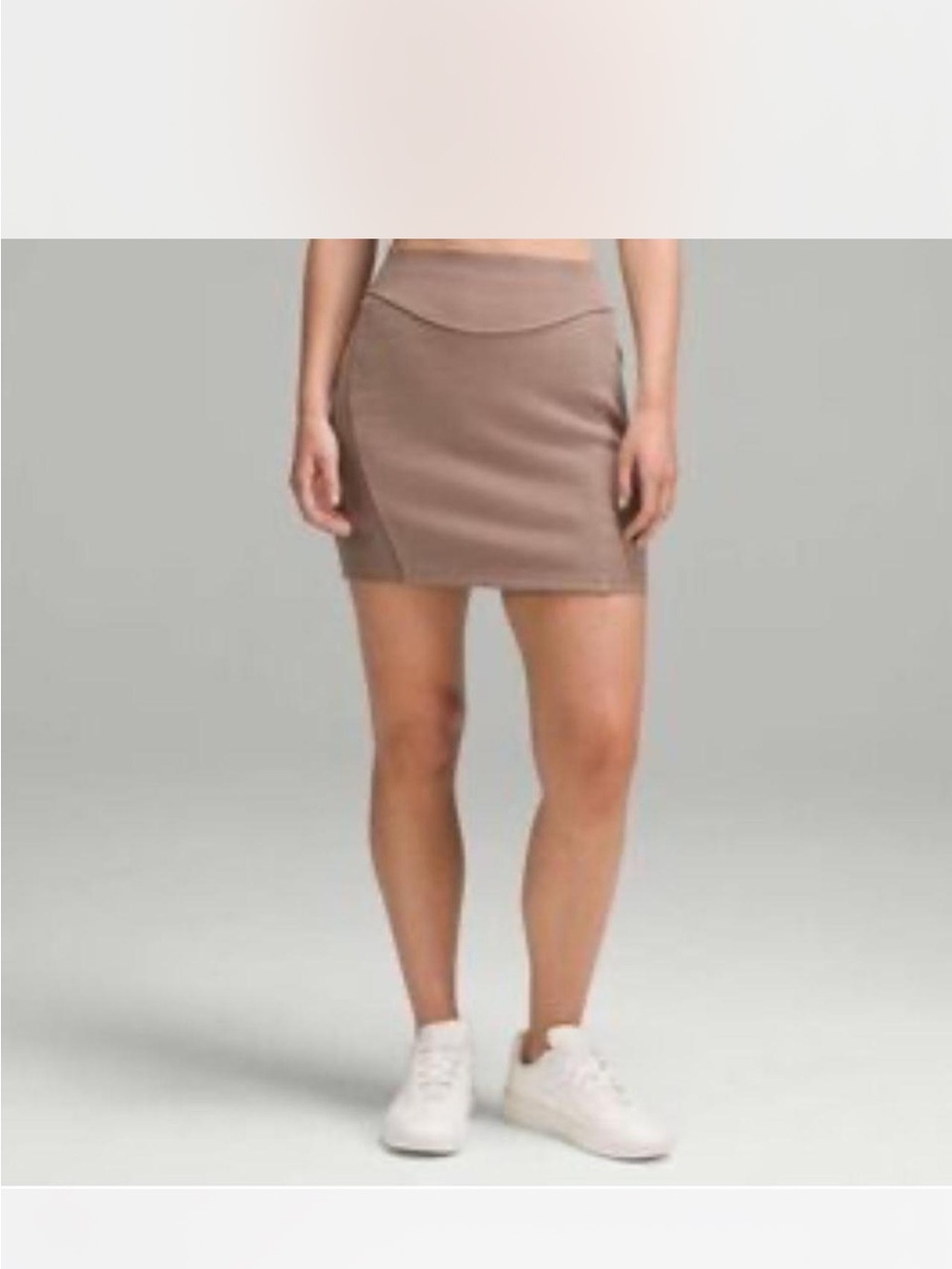 lululemon athletica Taupe Mini Skirt